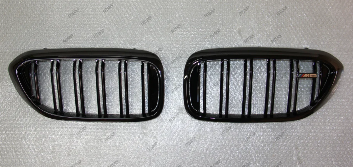 картинка BMW 5er G30 Решетка радиатора М стиль черный глянец тюнинг с доставкой для Вашего авто