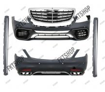 картинка Обвес АМГ S63 для Mercedes Benz W222 Рестайлинг Полный тюнинг с доставкой для Вашего авто
