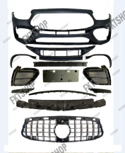 картинка Бампер передний E63S AMG для Mercedes Benz W213 2020+ Рестайлинг тюнинг с доставкой для Вашего авто