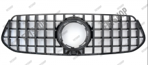 картинка Решетка радиатора в стиле GLE53 Mercedes Benz V167 Black тюнинг с доставкой для Вашего авто