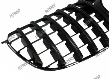 Решетка радиатора в стиле GT Черный для Mercedes Benz GLS w166 0