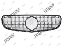 картинка Решетка радиатора для Mercedes Benz GLC X253 АМГ тюнинг с доставкой для Вашего авто