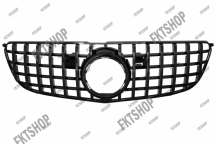 картинка Решетка радиатора в стиле GT Черный для Mercedes Benz GLS w166 тюнинг с доставкой для Вашего авто