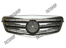 картинка Решетка радиатора для Mercedes Benz W212 черный хром тюнинг с доставкой для Вашего авто