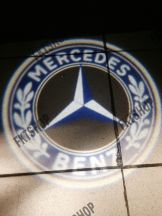 картинка Проекция логотипа для Mercedes Benz логотип Mercedes Benz тюнинг с доставкой для Вашего авто
