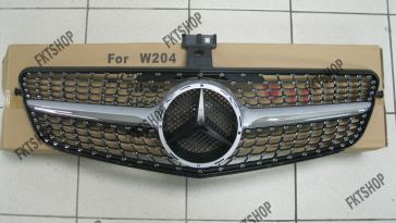 Решетка радиатора для Mercedes Benz W204 diamond Style 0